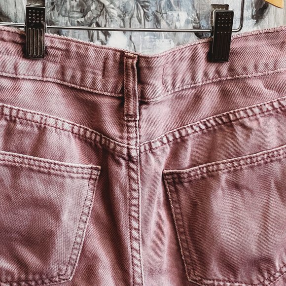 PACSUN MOM SHORTS SOFT PINK SZ 23 - Picture 5 of 5